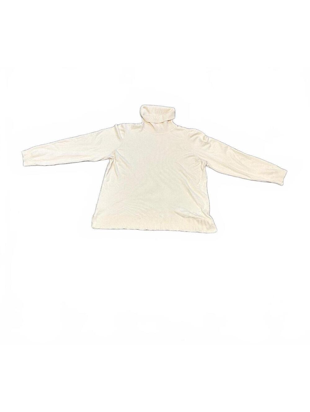 Style & Co. XL Cream Turtleneck Sweater
